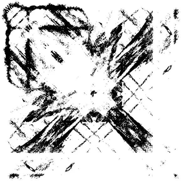 Farklı desenlere sahip soyut grunge arkaplanı, siyah ve beyaz 