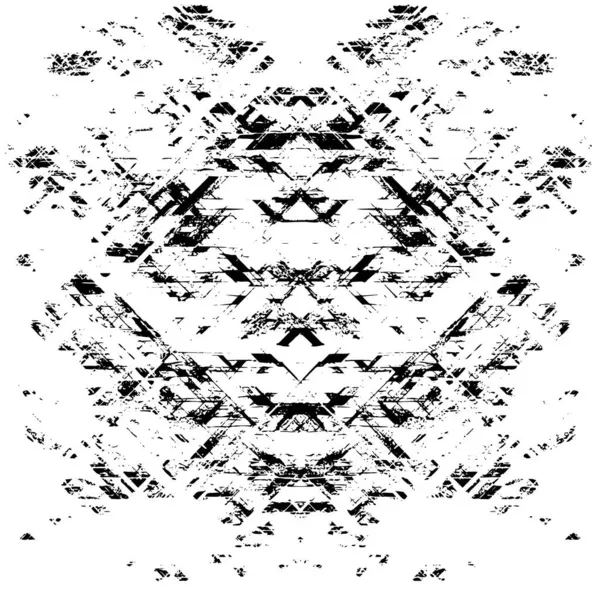 Farklı desenlere sahip soyut grunge arkaplanı, siyah ve beyaz 