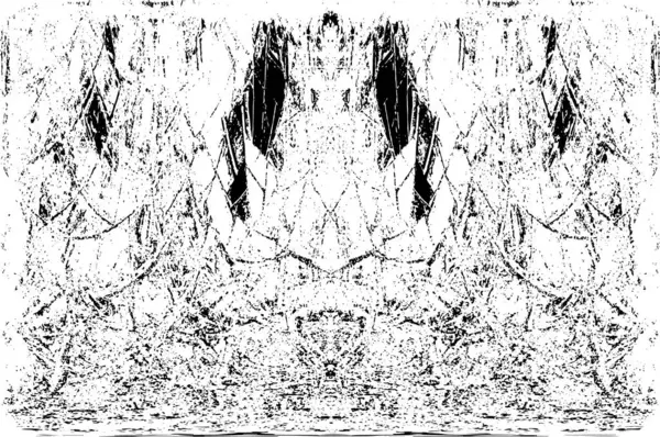 Farklı desenlere sahip soyut grunge arkaplanı, siyah ve beyaz 