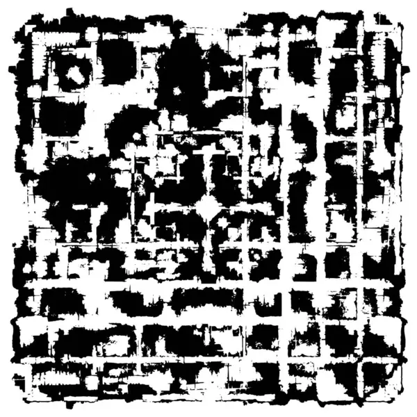 Farklı desenlere sahip soyut grunge arkaplanı, siyah ve beyaz 