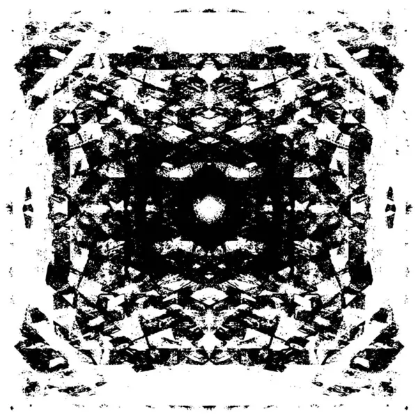 Farklı desenlere sahip soyut grunge arkaplanı, siyah ve beyaz 