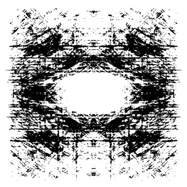 Farklı desenlere sahip soyut grunge arkaplanı, siyah ve beyaz 