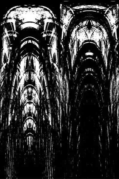 Eski soyut siyah beyaz arkaplan, grunge dokusu