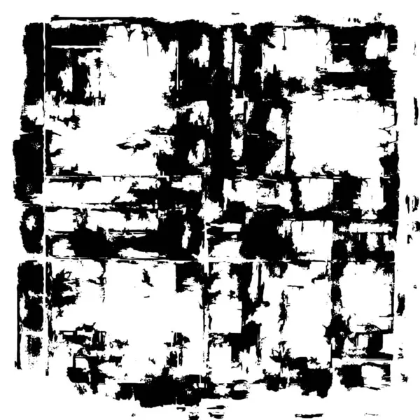 Farklı desenlere sahip soyut grunge arkaplanı, siyah ve beyaz 