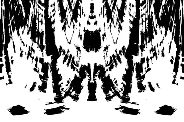 Farklı desenlere sahip soyut grunge arkaplanı, siyah ve beyaz 