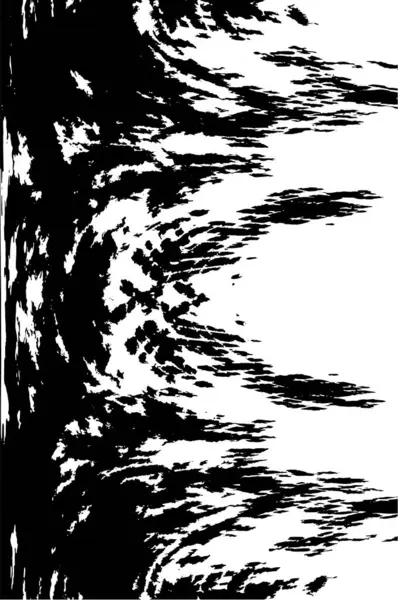 Farklı desenlere sahip soyut grunge arkaplanı, siyah ve beyaz 