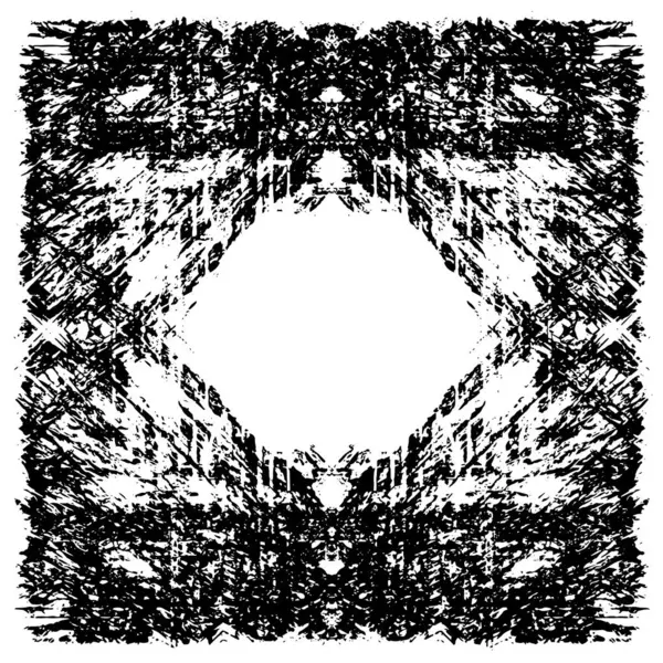 Farklı desenlere sahip soyut grunge arkaplanı, siyah ve beyaz 