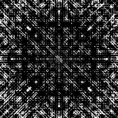 Farklı desenlere sahip soyut grunge arkaplanı, siyah ve beyaz 