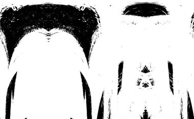 Farklı desenlere sahip soyut grunge arkaplanı, siyah ve beyaz 