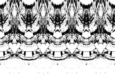 Beton siyah beyaz çatlaklar