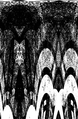 Beton siyah beyaz çatlaklar