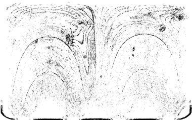 Farklı desenlere sahip soyut grunge arkaplanı, siyah ve beyaz 