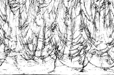 Farklı desenlere sahip soyut grunge arkaplanı, siyah ve beyaz 