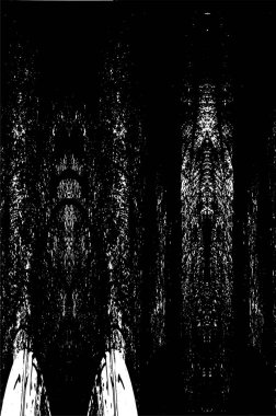 Farklı desenlere sahip soyut grunge arkaplanı, siyah ve beyaz 