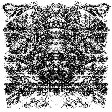 Farklı desenlere sahip soyut grunge arkaplanı, siyah ve beyaz 