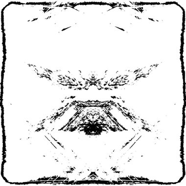 Farklı desenlere sahip soyut grunge arkaplanı, siyah ve beyaz 