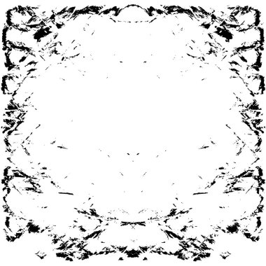 Farklı desenlere sahip soyut grunge arkaplanı, siyah ve beyaz 