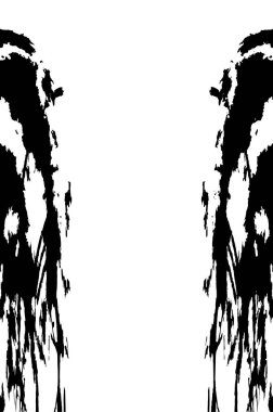 Farklı desenlere sahip soyut grunge arkaplanı, siyah ve beyaz 