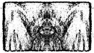 Eski soyut siyah beyaz arkaplan, grunge dokusu