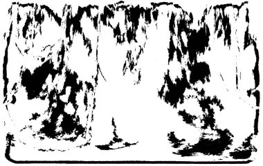 Eski soyut siyah beyaz arkaplan, grunge dokusu