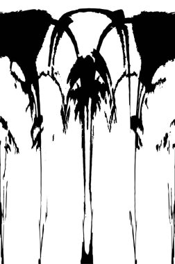 Eski soyut siyah beyaz arkaplan, grunge dokusu