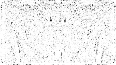 Eski soyut siyah beyaz arkaplan, grunge dokusu