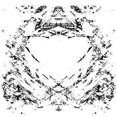 Gelecekçi soyut grunge geometrik modern desen 