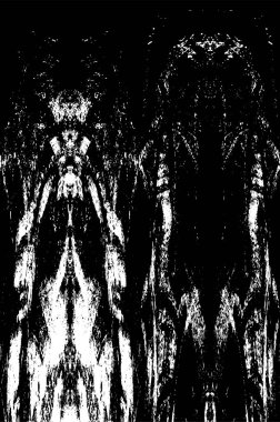 Eski soyut siyah beyaz arkaplan, grunge dokusu