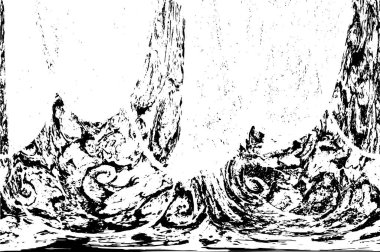 siyah ve beyaz grunge doku örnekleme arkaplanı 