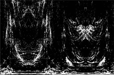 Eski soyut siyah beyaz arkaplan, grunge dokusu