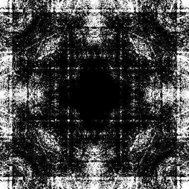 Eski soyut siyah beyaz arkaplan, grunge dokusu