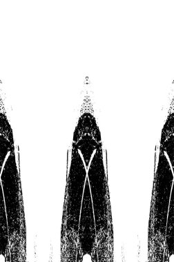 Beton siyah beyaz çatlaklar