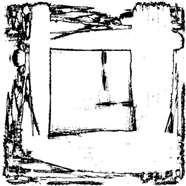 Eski soyut siyah beyaz arkaplan, grunge dokusu