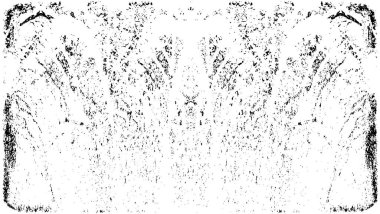 Beton siyah beyaz çatlaklar