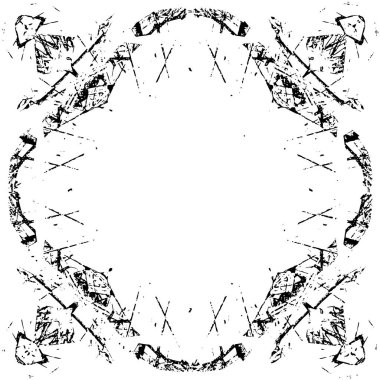 Soyut grunge dokusu. Siyah ve beyaz kabataslak doku. imdat tasarımı