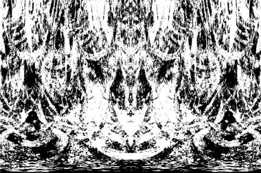 Eski soyut siyah beyaz arkaplan, grunge dokusu