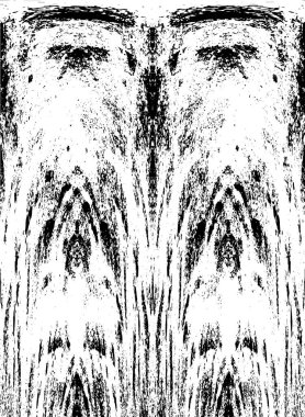 Eski soyut siyah beyaz arkaplan, grunge dokusu