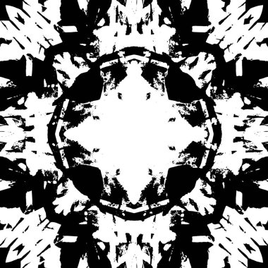 Eski soyut siyah beyaz arkaplan, grunge dokusu