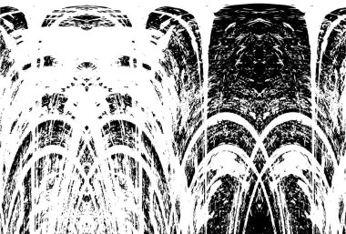 Eski soyut siyah beyaz arkaplan, grunge dokusu