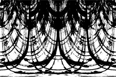 Eski soyut siyah beyaz arkaplan, grunge dokusu