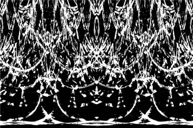 Eski soyut siyah beyaz arkaplan, grunge dokusu