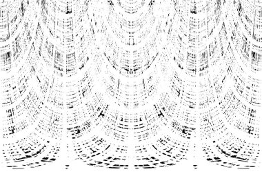 Beton siyah beyaz çatlaklar