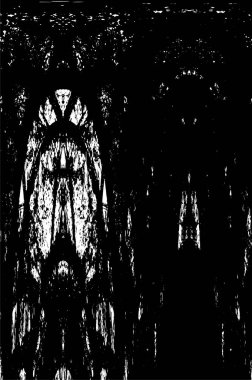 Beton siyah beyaz çatlaklar