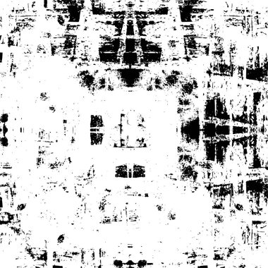 Soyut grunge dokusu. Siyah ve beyaz kabataslak doku. imdat tasarımı