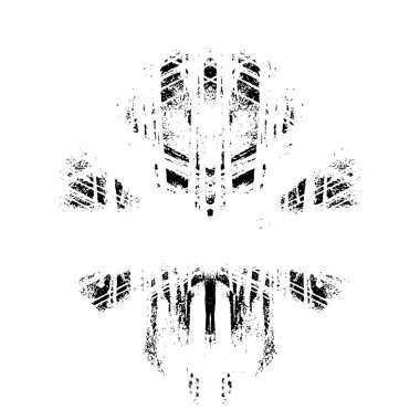 Soyut grunge dokusu. Siyah ve beyaz kabataslak doku. imdat tasarımı