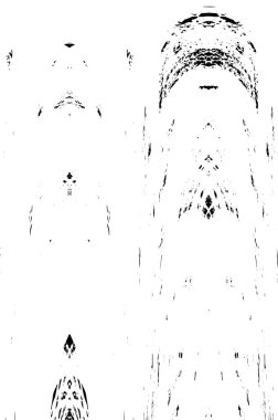 Beton siyah beyaz çatlaklar