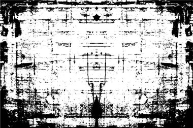 Soyut grunge dokusu. Siyah ve beyaz kabataslak doku. imdat tasarımı