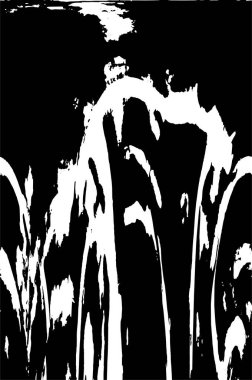 Beton siyah beyaz çatlaklar