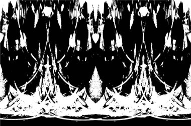 Beton siyah beyaz çatlaklar