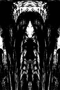 Grunge dokusu. Siyah ve beyaz kabataslak doku. imdat tasarımı